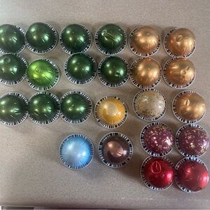 Colorful Coffee Capsules Set